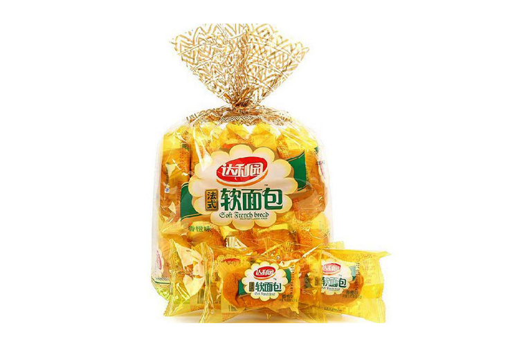 DALIYUAN SOFT FRENCH BREAD ORANGE FLAVOUR 200G